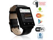 Indigi® 2017 Android 5.1 3G Unlocked SmartWatch Phone WiFi GPS Maps Heart Rate Google Play Store Bluetooth Headset