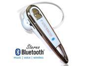 Fineblue® New Wireless Stereo Bluetooth Headset Voice Music For Samsung Galaxy S4 S3 Note3 US Seller 3 5 Days Delivery Guaranteed