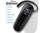 inDigi® Universal Mini Phone Dialer Bluetooth Wireless Headset For All iPhone Android Phone Car Handsfree