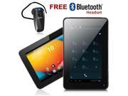 Phablet 7 Android 4.2 Smart Phone Tablet PC WiFi Multi Touch Screen Google Play Store FREE Bluetooth Headset!