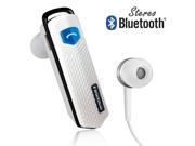 Fineblue® A2DP New Wireless Stereo Bluetooth Headset Voice Music For Apple iPhone 5s 5c 5 4s 4 US Seller 3 5 Days Delivery Guaranteed