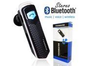 Fineblue® New Wireless Stereo Bluetooth Headset Voice Music For Samsung Galaxy S5 S4 S3 Note3 US Seller 3 5 Days Delivery Guaranteed