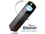 Fineblue® New Wireless Stereo Bluetooth Headset Voice Music For Samsung Galaxy S5 S4 S3 Note3 US Seller 3 5 Days Delivery Guaranteed