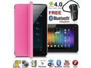 UNLOCKED! 7 Android 4.2 GSM Dual Sim Tablet Phone >FREE Smart Cover Bluetooth<
