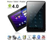 7 Phablet Android 4.0 ICS Smart Phone Tablet PC Bluetooth WiFi Google Play Stor Unlocked!