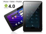 Huge 7 Smart Cell Phone Android 4.0 ICS Tablet PC Call as Cell Phone Full Access to Google Play Store