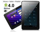 7.0 inch Phablet Android 4.0 Smart Phone Tablet PC Bluetooth Google Play Store UNLOCKED!
