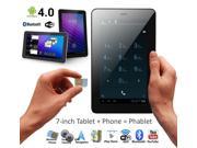 Unlocked! 7 inch Smart Phone Tablet PC Android 4.0 Bluetooth WiFi Capacitive Touch Screen