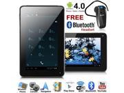 UNLOCKED! 7in LCD Phablet Android 4.0 Smart Phone Tablet PC FREE Bluetooth Earphone