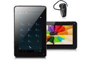 inDigi® 7.0 Android 4.2 Dual Core Tablet PC Phablet GSM Phone FREE Bluetooth Unlocked!