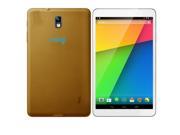Indigi® Gold 7 Android 4.2 Core Duo Tablet PC DualCam WiFi Premium Leather Back