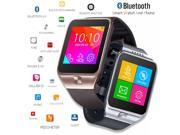 Indigi GSM Unlocked 1.54 Capacitive Touch Screen Bluetooth Smart Watch Silver