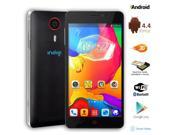 Indigi® UNLOCKED! 5.5 Capacitive Touch Screen Android 4.4 DualCore 3G GSM WCDMA Smartphone Phablet Google Play Store Black