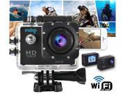 Indigi® NEW 2017 4K Waterproof HD WiFi Outdoor Sports DV Cam Video Recording WiFi Feature Remote Shutter View From iPhone Android Phone