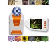 Indigi® Digital Pocket Microscope Magnifier 500x ZOOM 2.7 LCD Photo Video Capturing