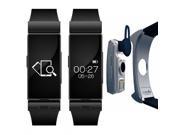 Indigi® Smart Watch Bluetooth 4.0 Removable Earphone Design Fitness Tracker For iPhone 6s Plus Galaxy S7 Edge