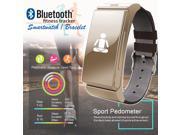 Indigi® Bluetooth SmartWatch For All iPhone Android Smartphone Heart Rate Sensor Wrist Watch