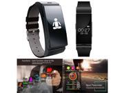 Indigi® Fitness Tracker Smart Watch Bluetooth Headset Bracelet w Heart Rate Monitor Sensor >Great Gift<