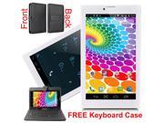 Indigi Trendy Global UNLOCKED 3G SmartPhone 7 Android 4.4 KitKat Tablet PC Free Keyboard