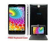 Indigi Slim 7 Factory Unlocked GSM WCDMA 3G Dual Core Tablet PC Phone Android 4.4 Free Keyboard