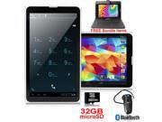 Indigi® Phablet 2 in 1 SmartPhone 3G WiFi Tablet PC 7 LCD Android 4.4 FREE BUNDLE!