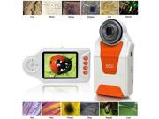 Indigi® DM500x Digital Mobile Magnifier Microscope 500x ZOOM w 2.7 Color LCD Display
