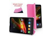 Indigi® Pink A76 7 Android 3G SmartPhone Tablet PC Unlocked Free Smart Cover