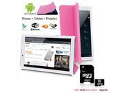 Indigi® 7.0in 3G SmartPhone Android 4.4 Tablet w Built in SmartCover 32gb microSD Included bundle