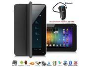 Indigi® Unlocked! 7 Android 4.4 Phablet 3G 2sim Tablet Phone w Built In SmartCover Bluetooth bundle