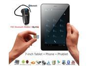 Indigi® 7 Android 4.4 TabletPC 3G SmartPhone DualSim w Built In SmartCover Bluetooth