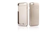 Indigi® Stylish Gold Pack External Battery Case iPhone 7 Plus Gold High Capacity 4000mAh