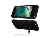 Indigi® Simple Rechargeable Protective Battery Case for iPhone 7 Matte Black 3200mAh