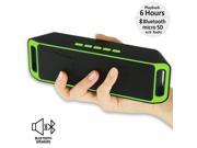 Indigi® Portable Wireless Bluetooth Speaker Rechargeable Bass Stereo Great Gift Idea