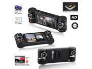 Indigi NEW F600 Dashboard DVR Camera [ HD @ 30fps 2.7 LCD Dual Lens Front In Car ]