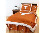 College Covers TEXBBFL Texas Bed in a Bag Full With Team Colored Sheets