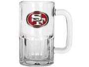 San Francisco 49ers Large Glass Beer Mug