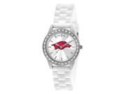 Arkansas Razorback Ladies White Fashion Watch