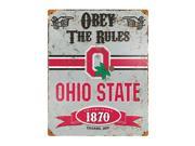 Ohio State Vintage Metal Sign