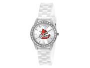 Louisville Cardinals Ladies White Fashion Watch