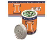 University of Illinois Cooler Extra Large 5 Gallon Cooler