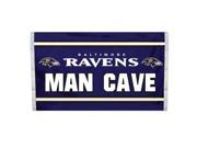 Baltimore Ravens Man Cave Flag