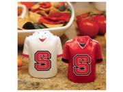 NCSU NC State Wolfpack Salt and Pepper Shakers Ceramic Set