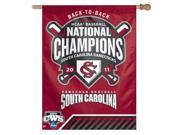 South Carolina Gamecocks Vertical Outdoor House Flag