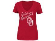 Ladies University of Oklahoma Sooners Logo Tee