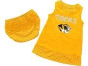 Infant Missouri Tigers Mizzou Heartbeat Dress with Bloomers