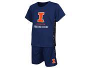 University of Illinois Toddler T Shirt and Shorts Set
