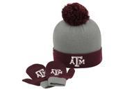 Infant Knit Texas A M Aggies Hat and Mittens Set