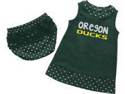 Infant University of Oregon Ducks Heartbeat Dress with Bloomers