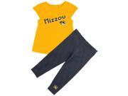 Missouri Tigers Mizzou Girls Tee Shirt and Jeggings Set
