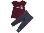 Texas A M Aggies Girls Tee Shirt and Jeggings Set